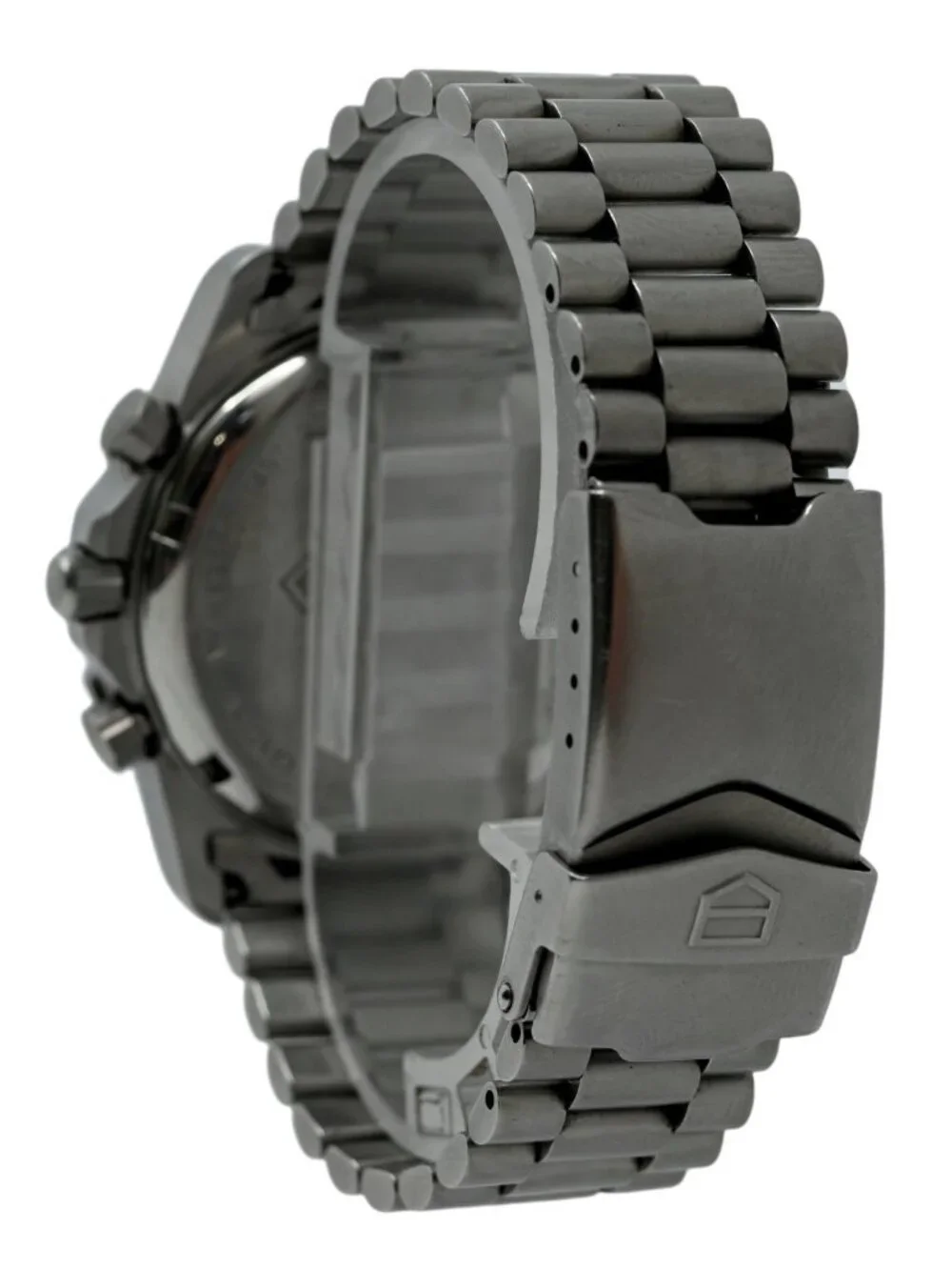 Tag Heuer 38mm Men's 2000 Series Swiss Quartz Chronograph SS Watch- 540.206 R!
